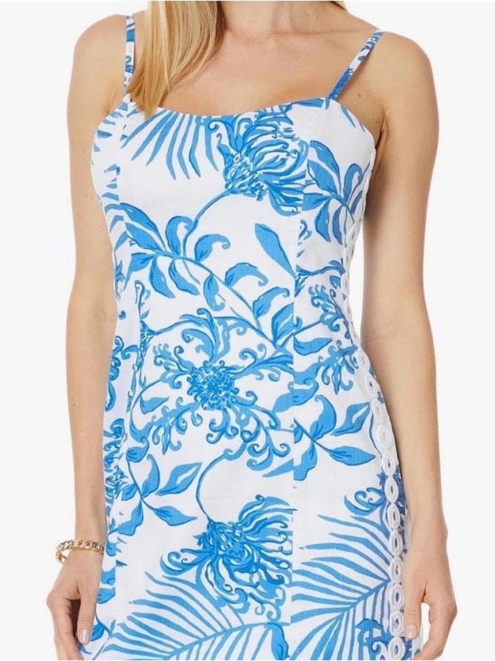 Lilly Pulitzer glisten in the sun Kelli stretch shift 6! HTF